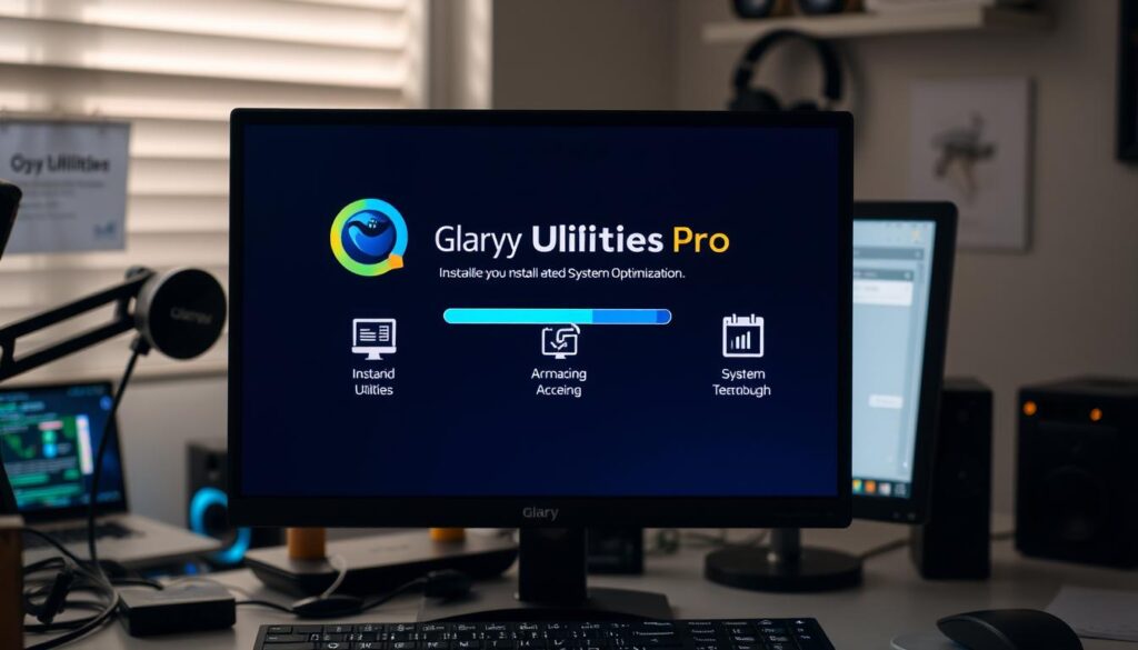 installation and setup process for Glary Utilities Pro